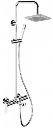 Душевая система для ванны квадратный верхний душ 20см Remer EY34X7SS9SSNP