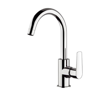 Смеситель для раковины поворотный излив Remer V72C