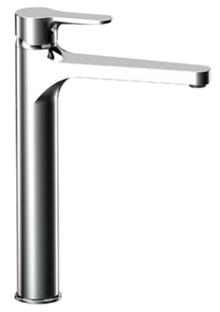 Смеситель для раковины высокий с донным клапаном Remer W10L