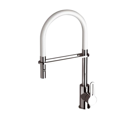 Смеситель для кухни высокий с гибким изливом Remer SR545