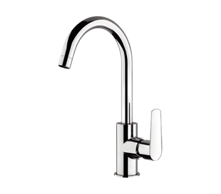 Смеситель для раковины поворотный излив Remer V72